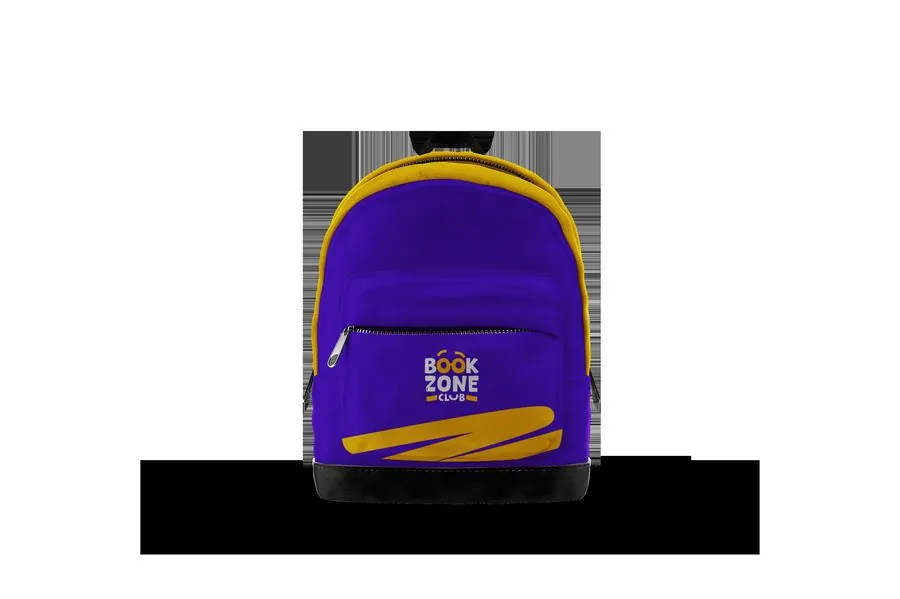 Purple gold backpack