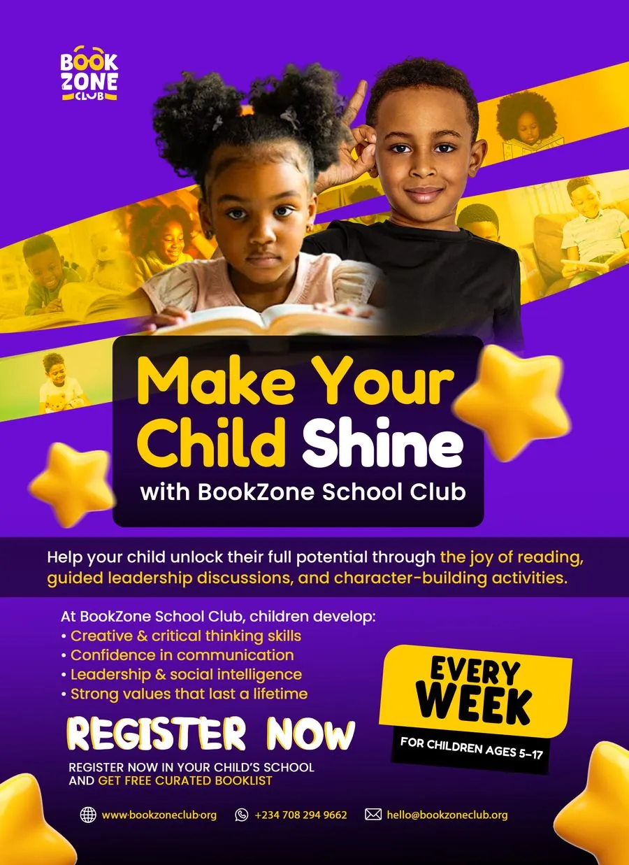 Make Your Child Shine registration flyer
