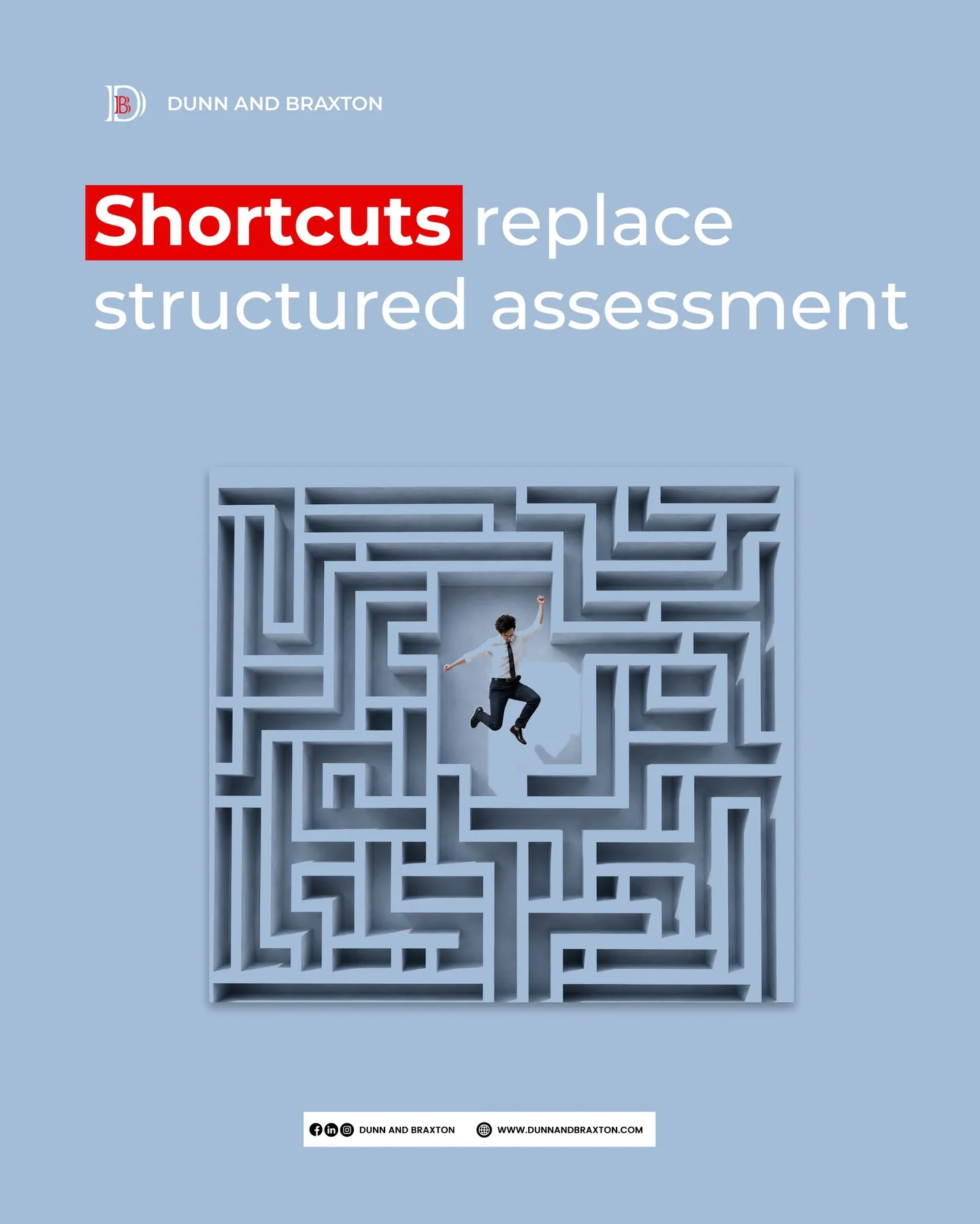 Shortcuts replace structured assessment