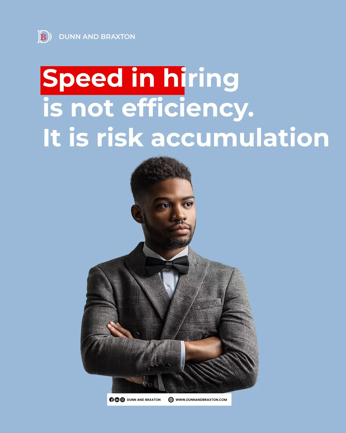 Speed in hiring is risk