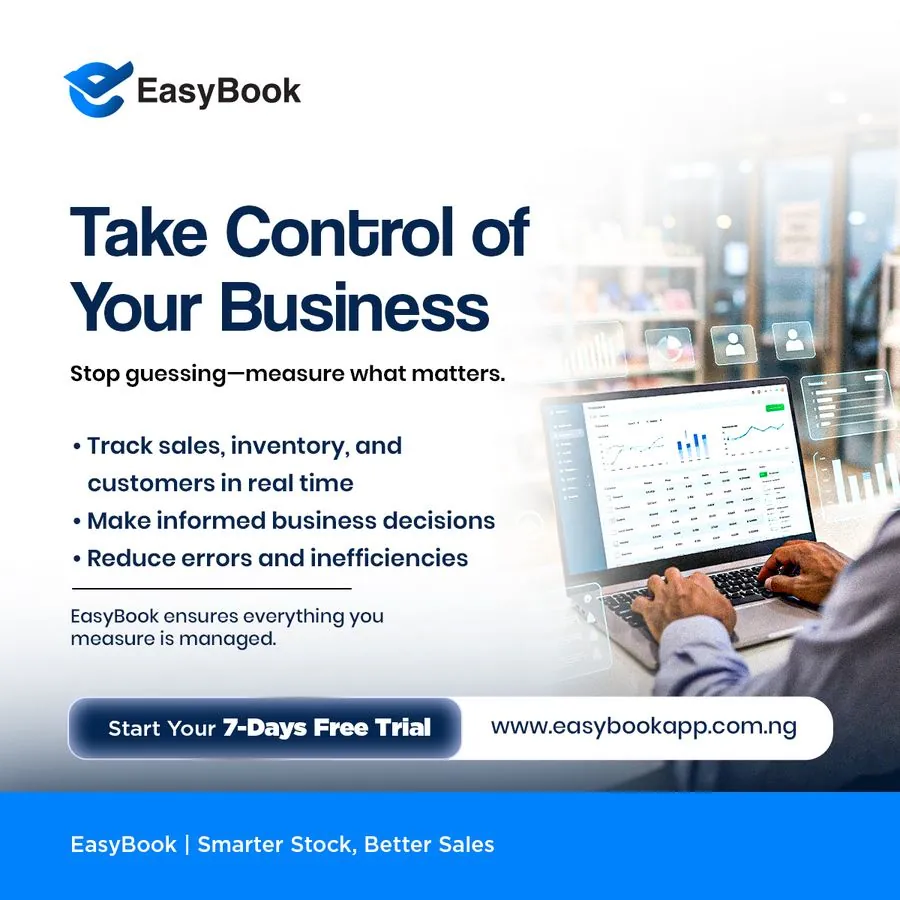 Take Control of Your Business EasyBook ad