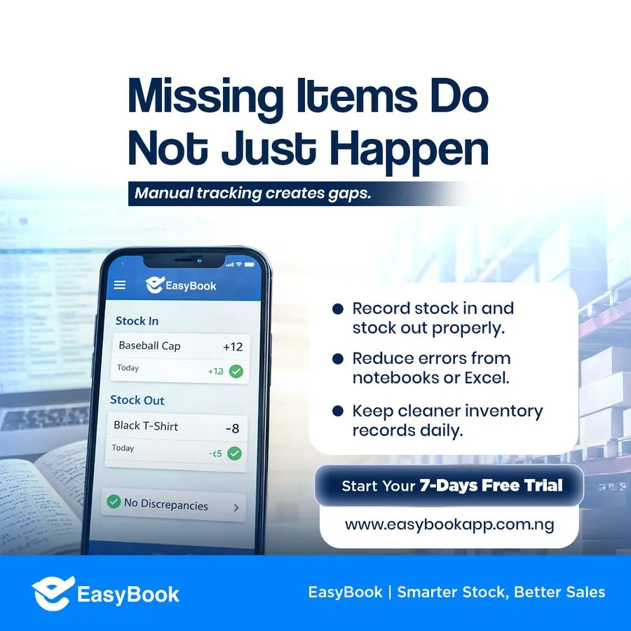 Missing Items Do Not Just Happen ad