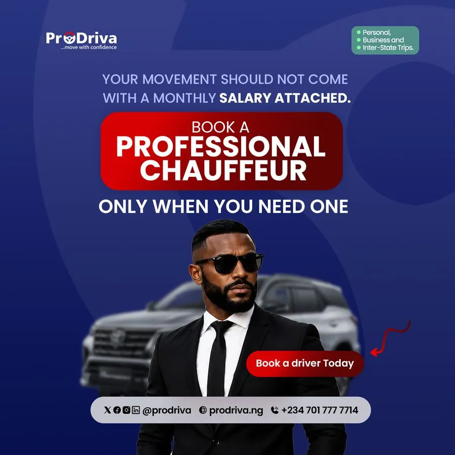 Book a professional chauffeur CTA post